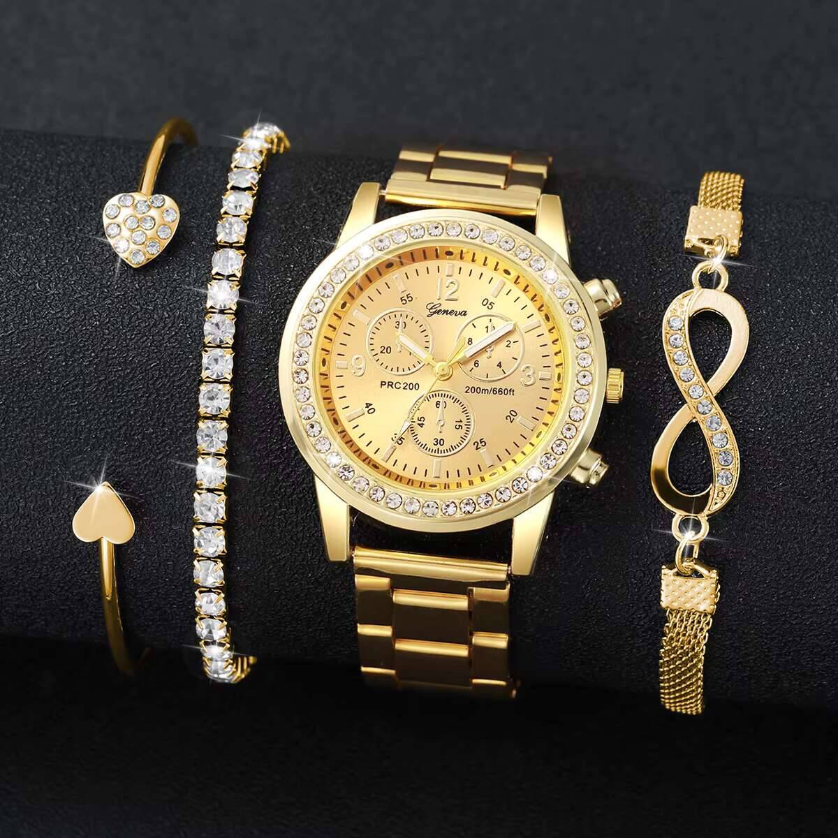 Juego de 4 relojes de lujo con - Luxury Watch Travel Case reseña y precio