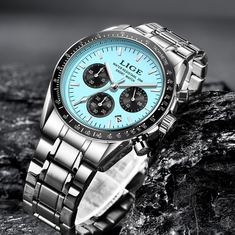 Reloj LIGE de Lujo para Hombre - Luxury Watch Organizer For Men reseña y precio