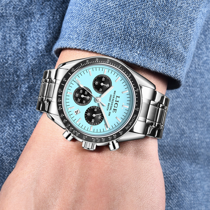 Reloj LIGE de Lujo para Hombre - Luxury Watch Organizer For Men reseña y precio
