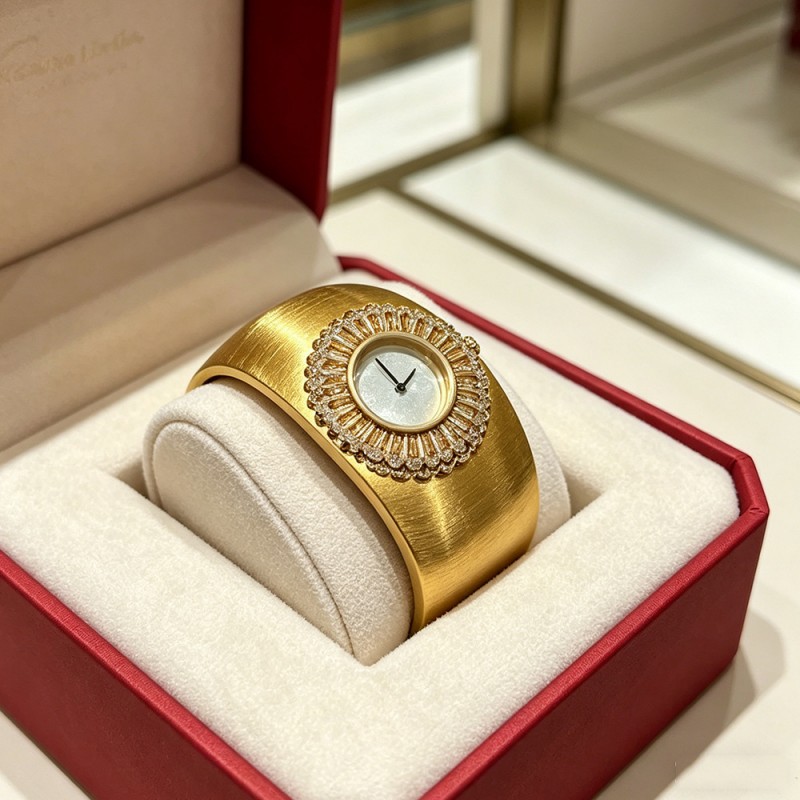 Reloj de Cuarzo con Circonitas - Luxury Watch Drawing reseña y precio