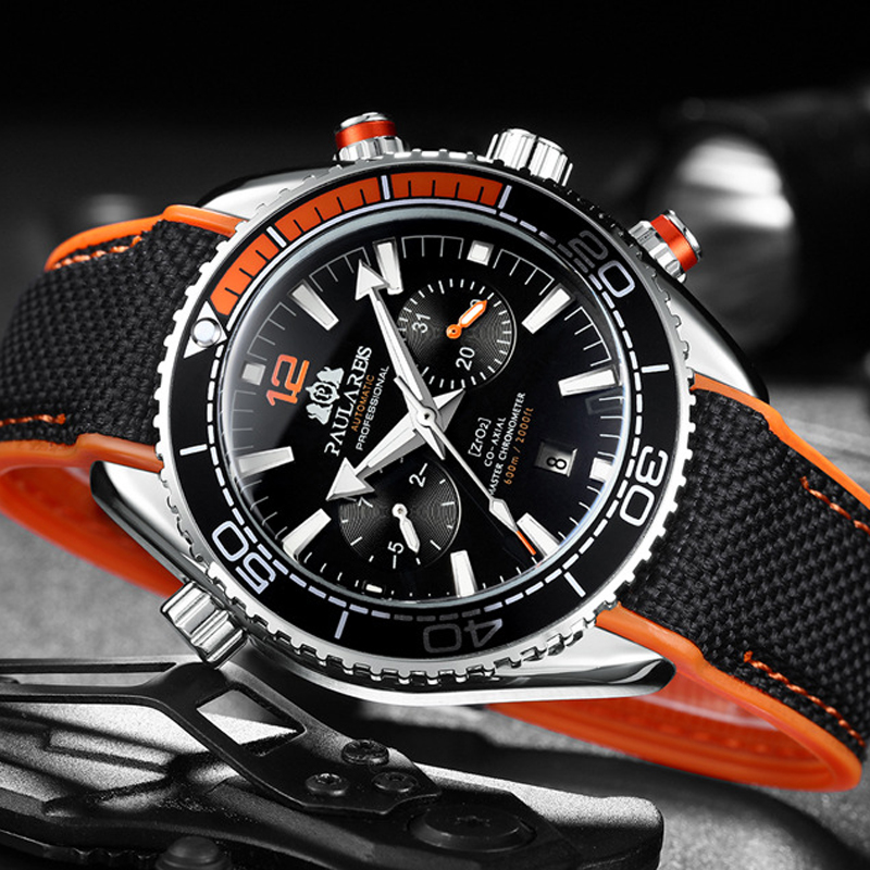 PAULAREIS P, reloj mecánico au - Luxury Watch Rubber Strap reseña y precio