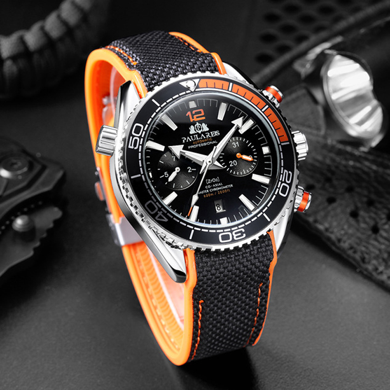 PAULAREIS P, reloj mecánico au - Luxury Watch Rubber Strap reseña y precio