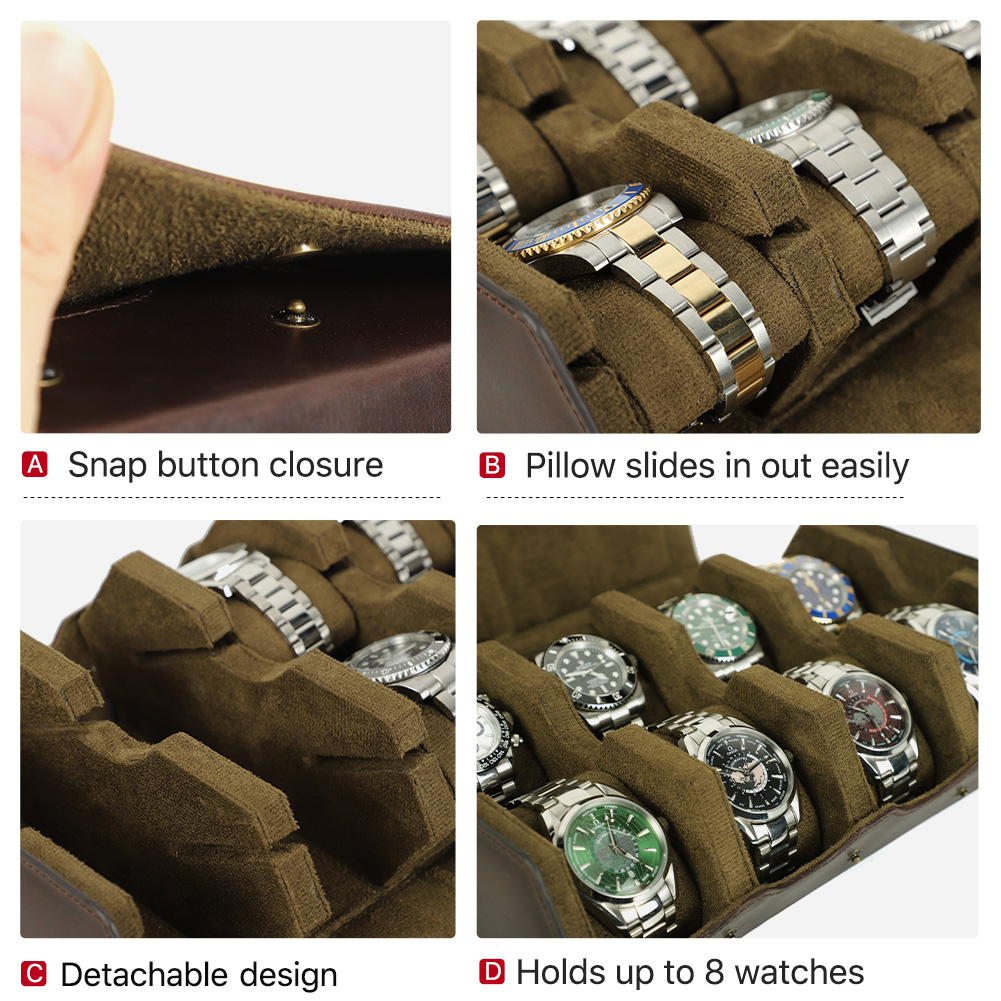 Estuche de Viaje para Relojes  - Luxury Watch Travel Case reseña y precio