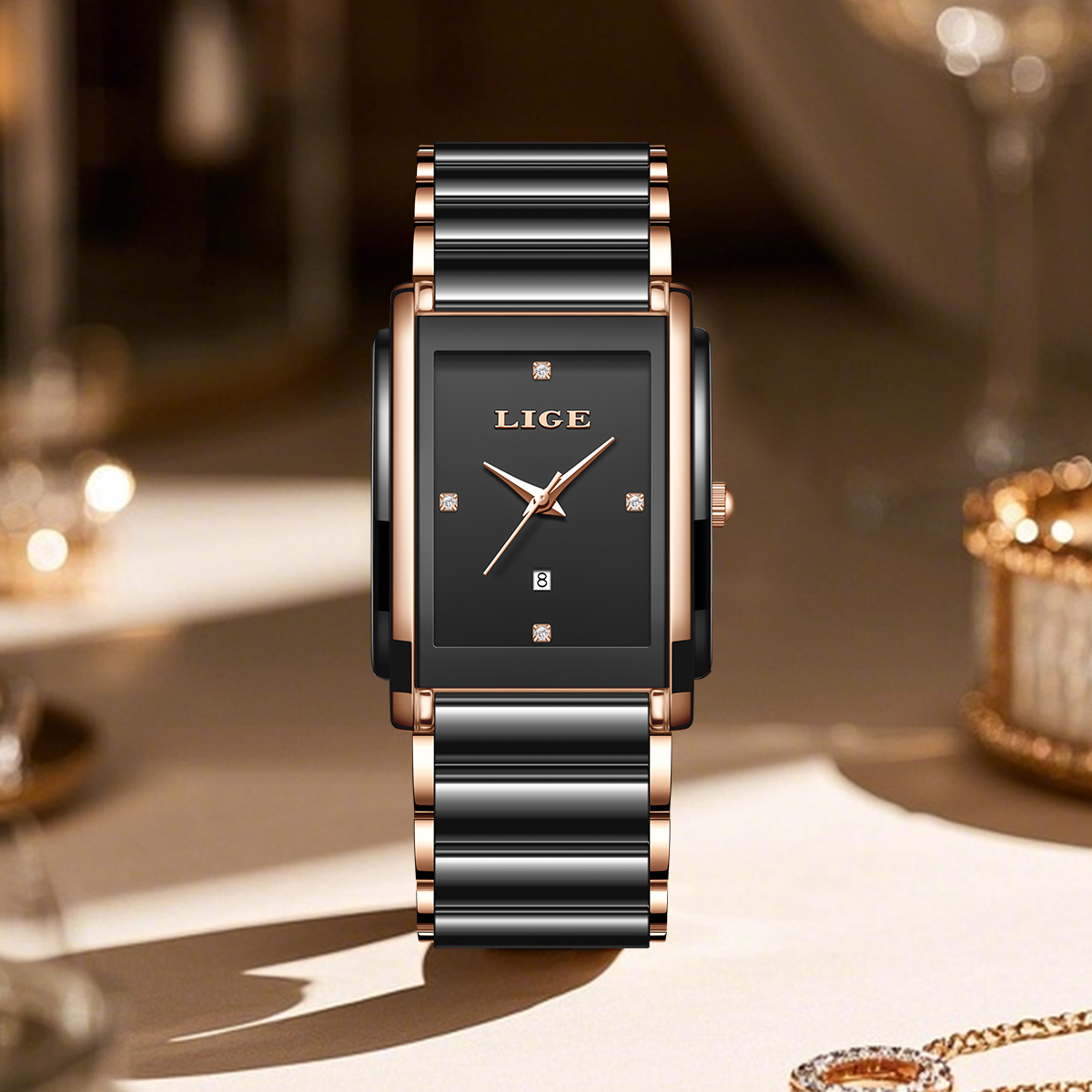 Relojes LIGE elegantes a la mo - Luxury Watch Travel Case reseña y precio