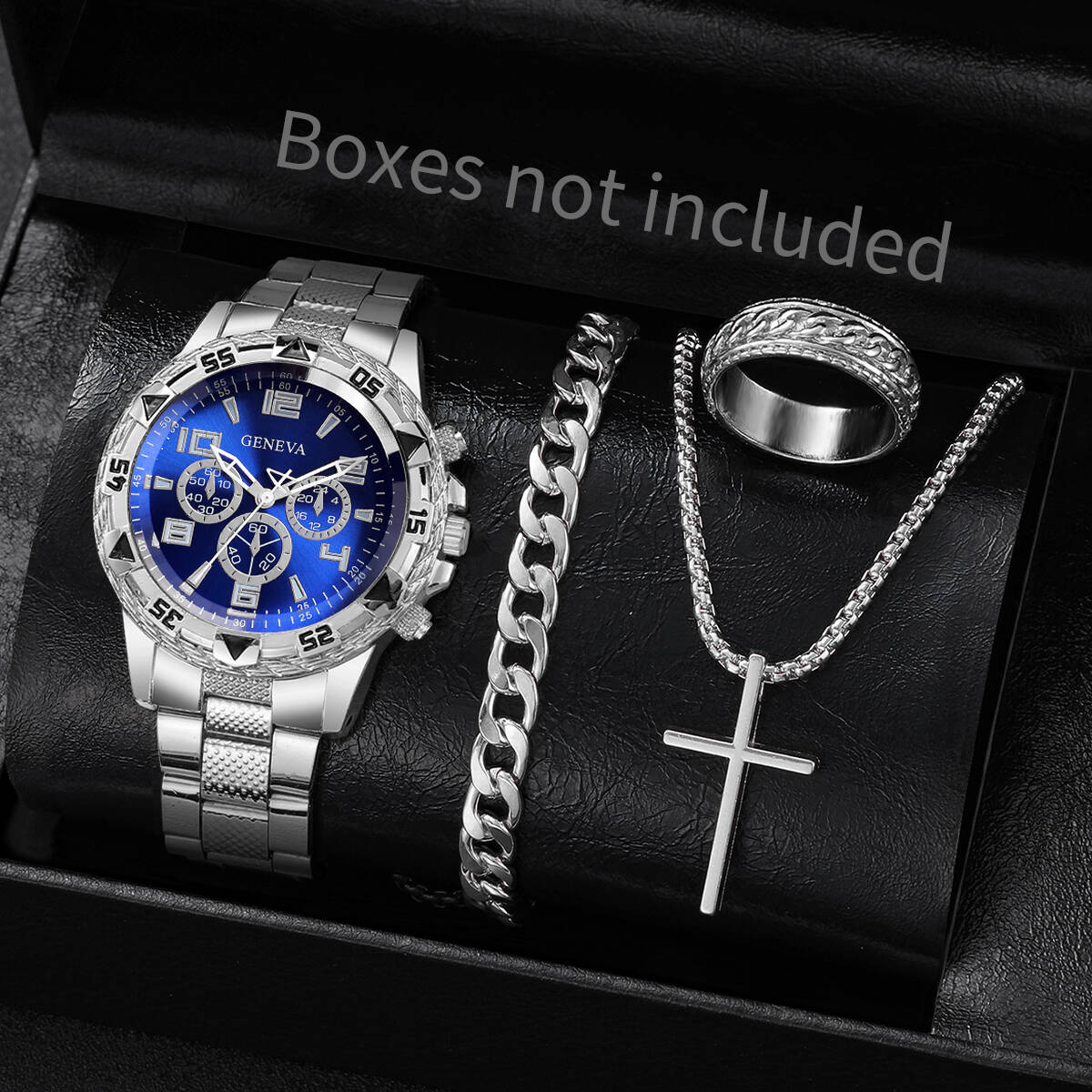 Juego de 4 relojes de negocios - Luxury Watch Organizer For Men reseña y precio