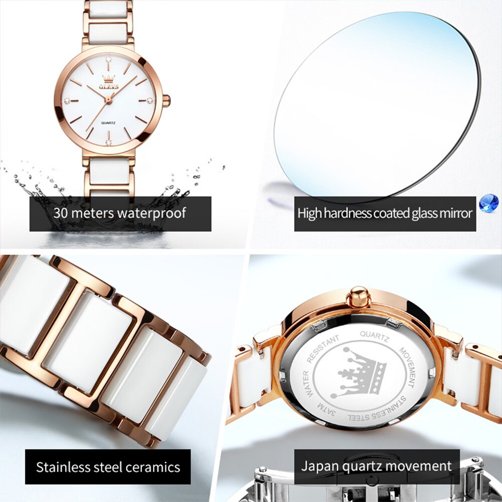 OLEVS-Reloj de cuarzo con corr - Luxury Watch Cheap reseña y precio