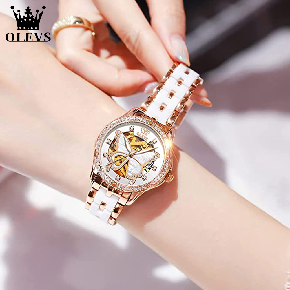 OLEVS relojes automáticos para - Luxury Watch Cheap reseña y precio