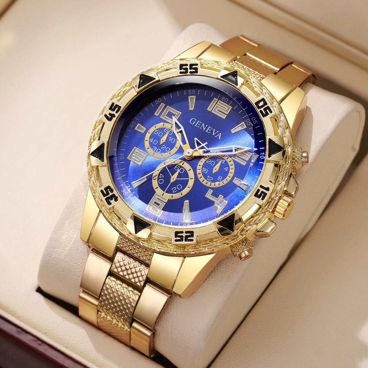 Reloj de cuarzo de lujo con es - Luxury Watch Organizer For Men reseña y precio