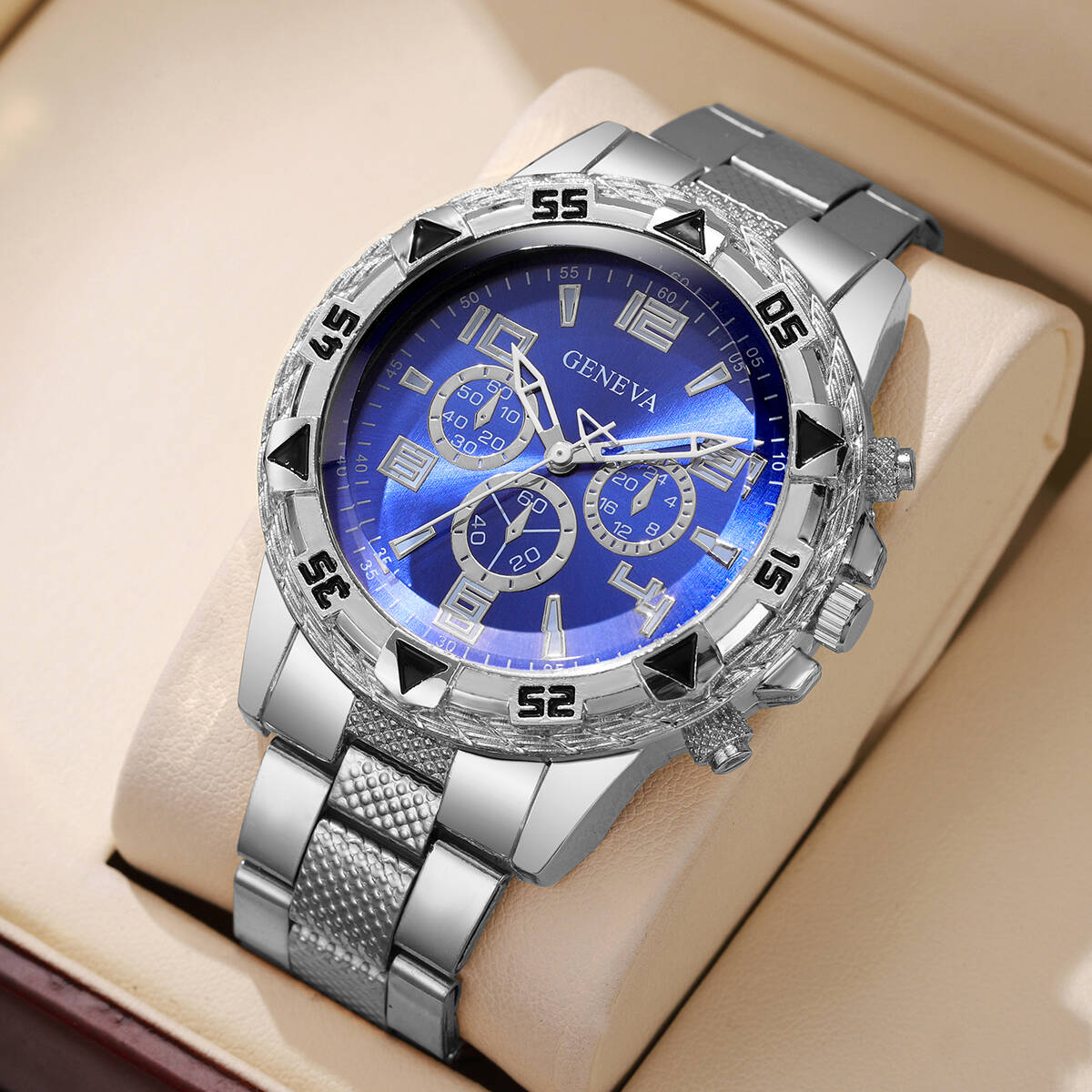 Reloj de cuarzo de lujo con es - Luxury Watch Organizer For Men reseña y precio